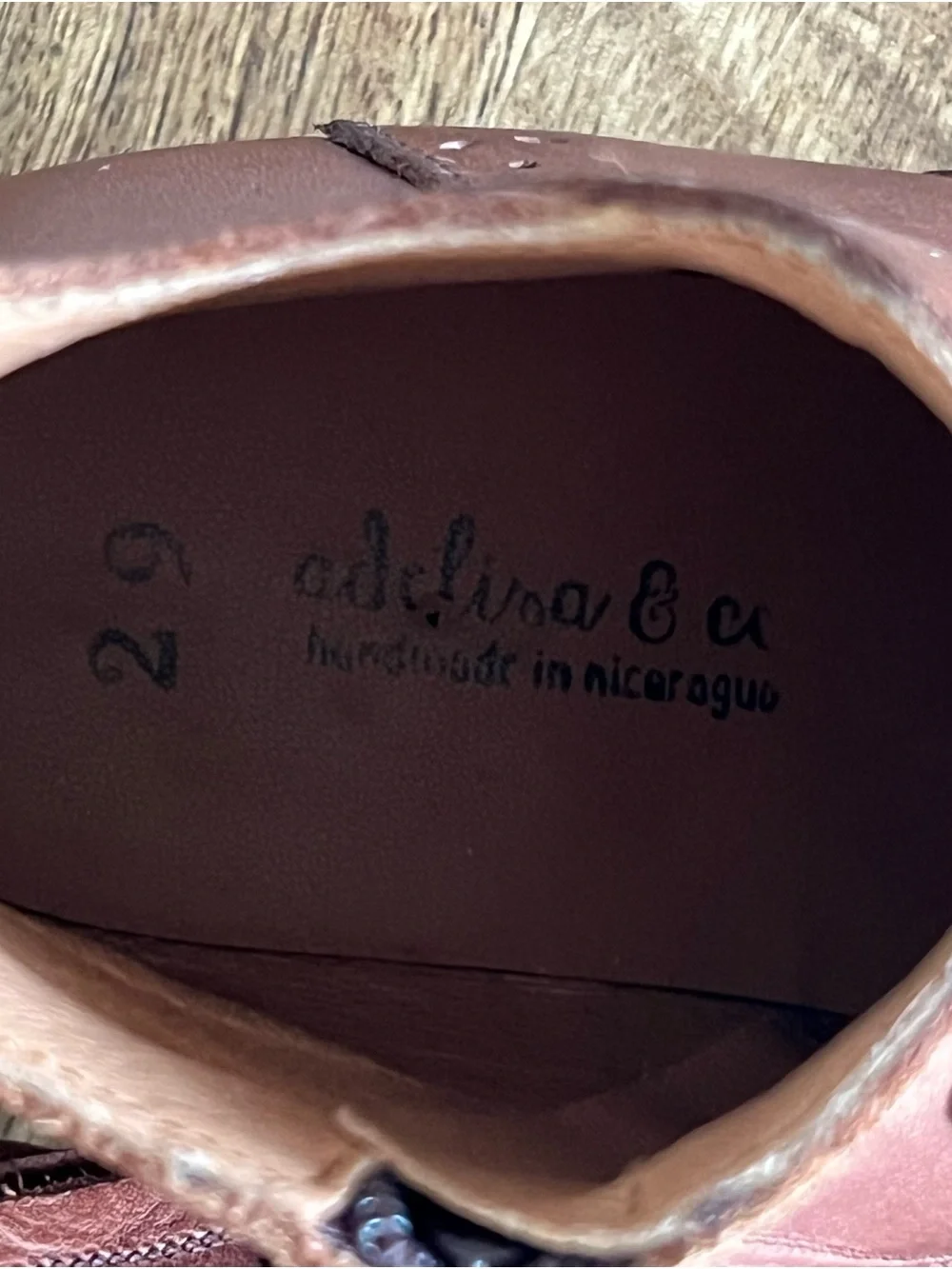 Adelisa & co. Brown leather boots